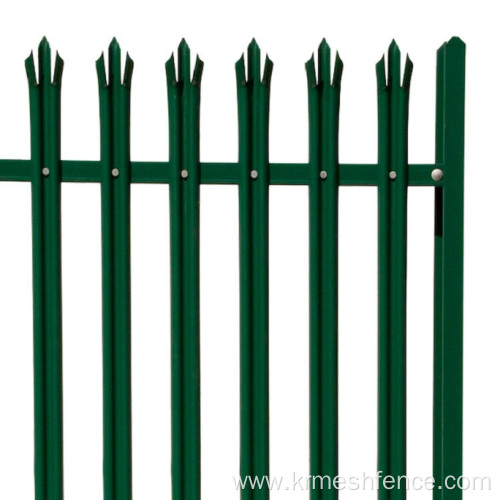 garden decoration steel European palisade fence